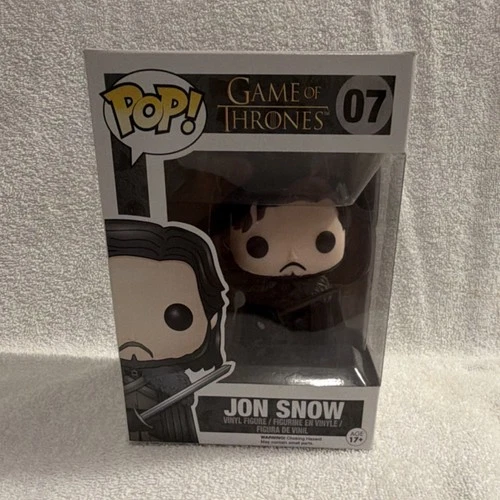 Funko Pop! Vinyl Jon Snow Game of Thrones #07 Figure Television Collectible