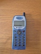 Vodafone Mobile Phone Model Mn2 GSM Blue With Antenna Battery VGC PARTS RARE