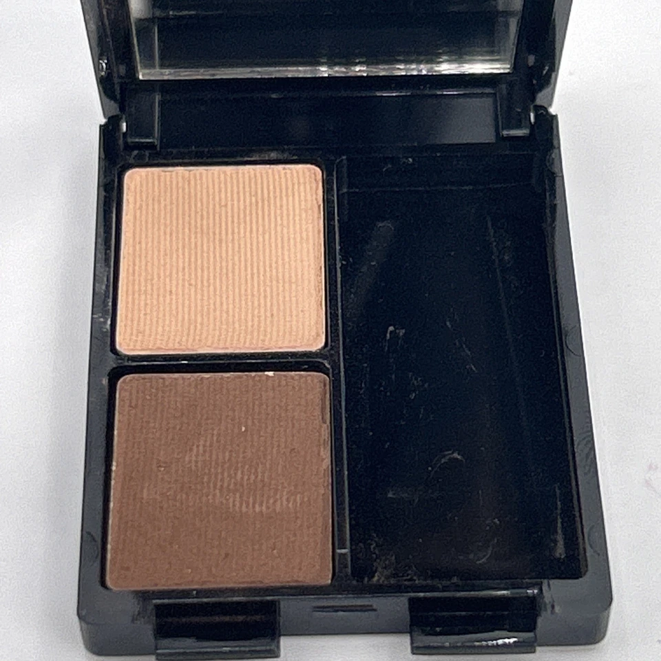 LANCOME Maquiriche CremePowder EyeColour Shadow Duo Sable Chocolat Brule .07 oz - Image 2 of 4
