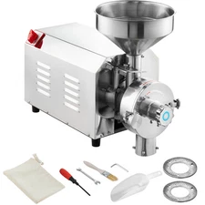Commercial Electric Grain Grinder Pulverizer 3000W Mill Grinder Grinding Machine