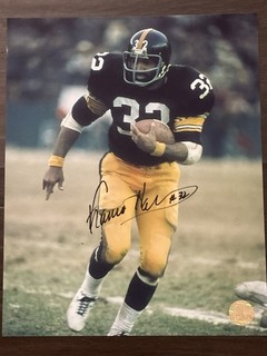 Franco Harris signed Autographed 8x10 Photo “ Steelers” with COA. HOF