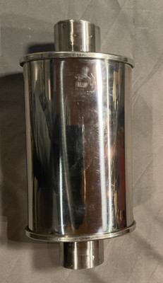 Vibrant Performance 1141 Ultra Quiet Resonator, 2.50'' inlet/outlet USED