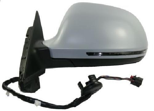 ABAKUS Left Convex Electric Folding Heated Exterior Mirror 0211M03 10-Pin Grey