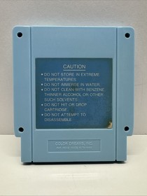 Bible Adventures Rare NES Nintendo Game Blue Version Tested Working