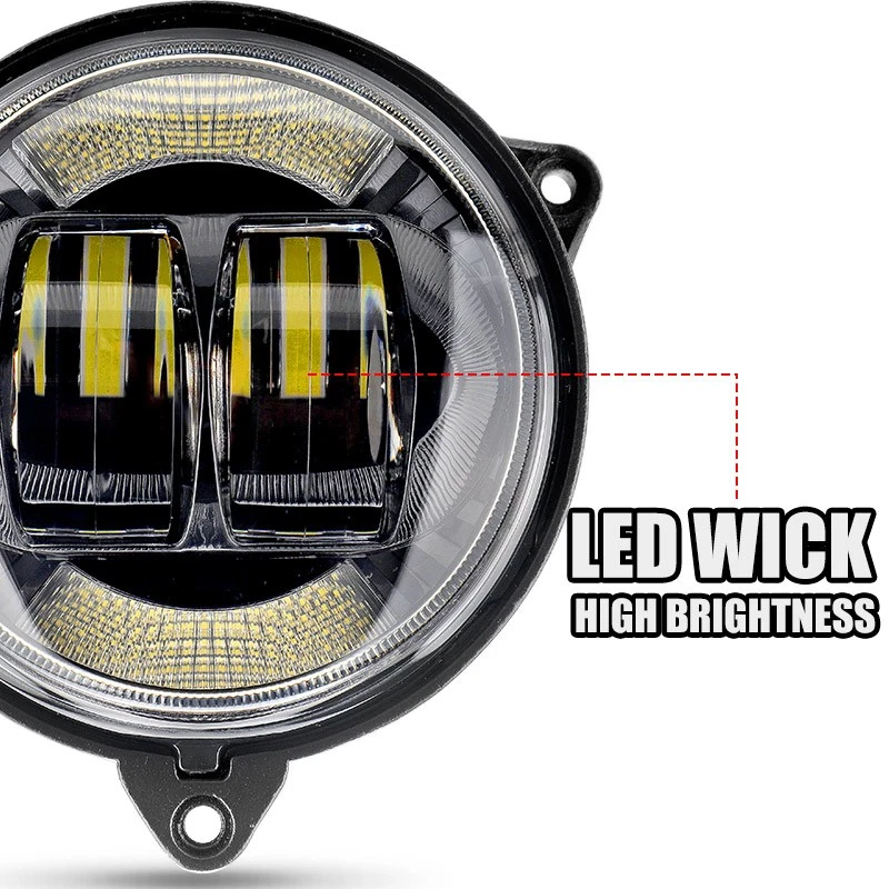 2x Faros LED Lámpara DRL de haz bajo para Can-Am Outlander 500 650 800 850 1000 Foto 3 de 4