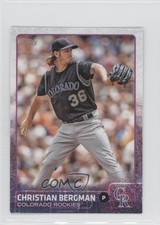 2015 Topps Mini Christian Bergman #682 e9y