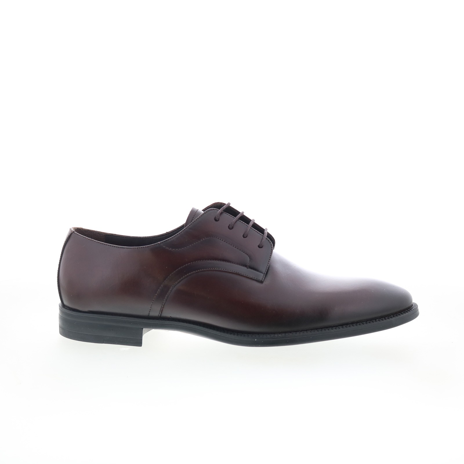 Studio Belvedere Granada Мужские коричневые кожаные оксфорды и туфли на шнуровке с однотонным носком 9