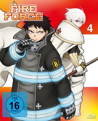 Fire Force Vol. 4 Blu-ray  *NEU*OVP*
