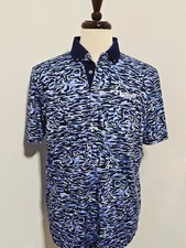 Greyson Golf Polo Camo Men Size Medium