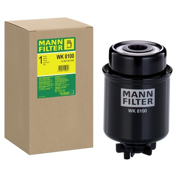 Original Mann-Filter Kraftstofffilter WK 8100 Fuel Filter-image