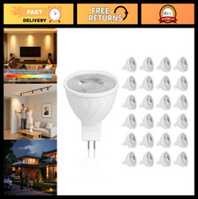 50W Halogen Equivalent MR16 LED Bulbs, 3000K Warm White, Dimmable, 24-Pack