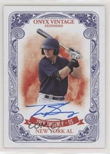 2021 Onyx Vintage Extended Blue Ink Auto /400 Trey Sweeney #EATS Auto 0nf4