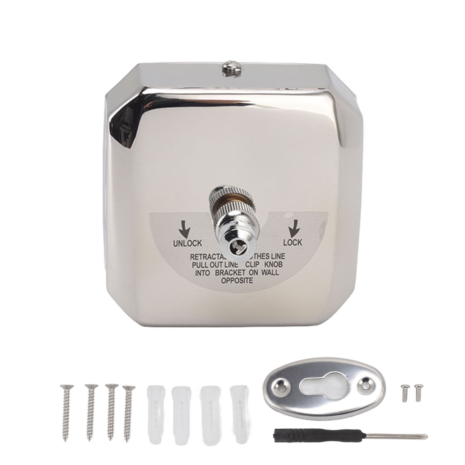 Retractable Clothesline Stainless Steel Clothes Line Dryer Heavy Duty Clothes