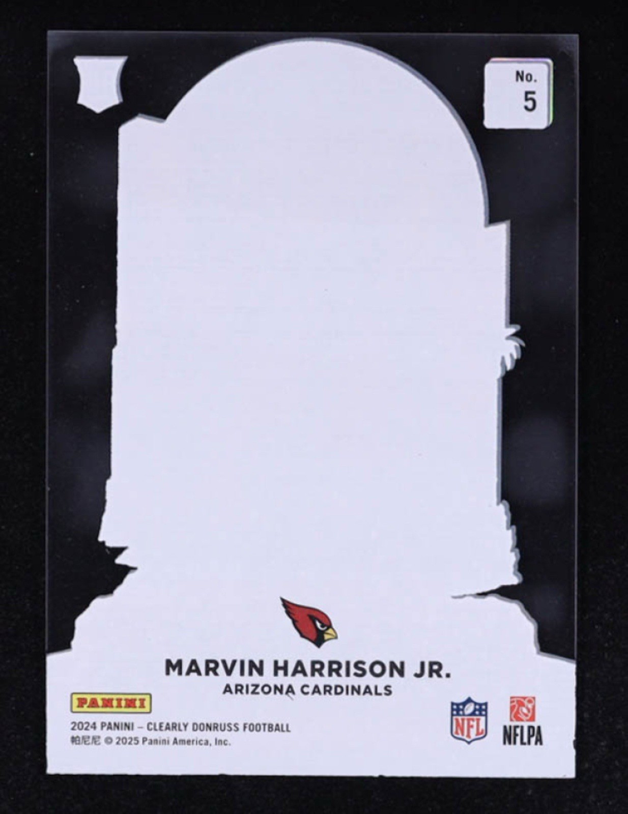2024 Clearly Donruss Uptown Marvin Harrison RC RARE CLEAR VERSION