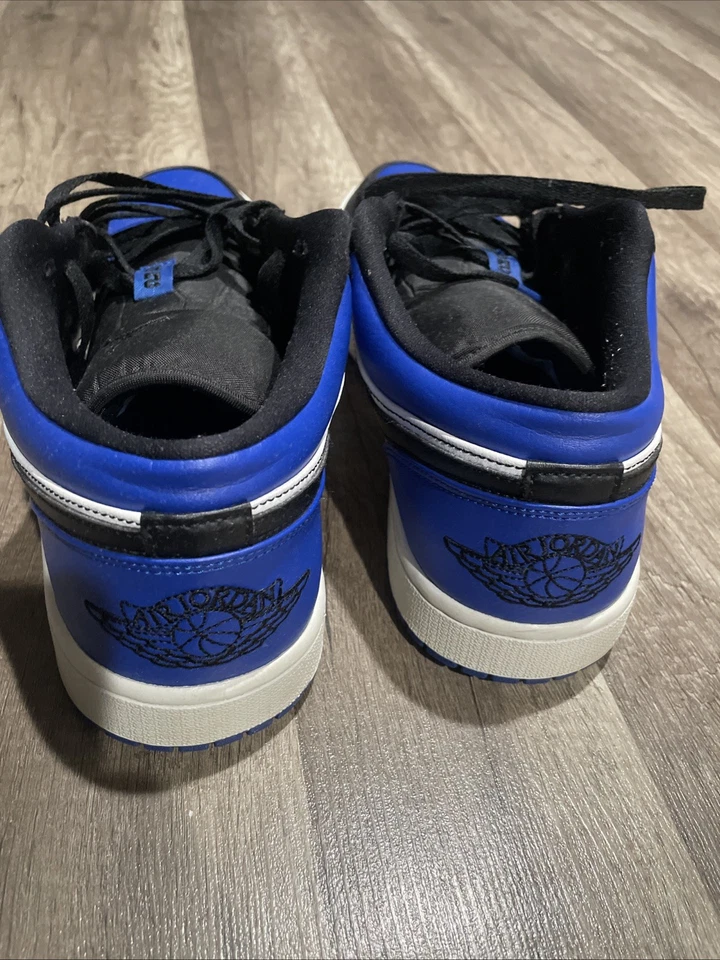 Tamanho 11 - Air Jordan 1 biqueira real baixa usada - Imagem 4 de 4