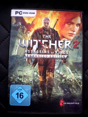 The Witcher 2 Assassins of Kings (Enhanced Edition) PC Spiel 2 x DVD ROM USK 16