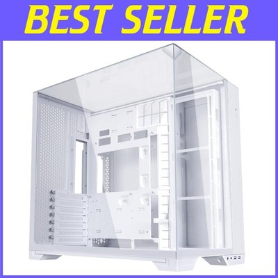 Compact White Steel ATX Computer Case*
