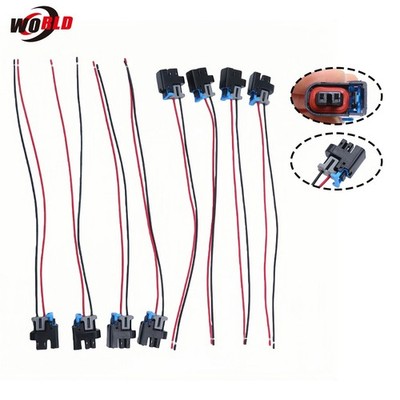 8X Fuel Injector Plug Connector Harness Fits Chevrolet Express Savana Sierra GMC