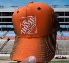 NASCAR Tony Stewart #20 Men's Strap Back Orange Home Depot hat, chase authentics