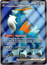 COBALION EX POKEMON CHAOS RISING 103/086 ULTRA RARE LIGHTLY PLAYED