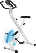 Stationary Exercise Bike for Home Workout, 5 in 1 Foldable Indoor Cycling Bike f