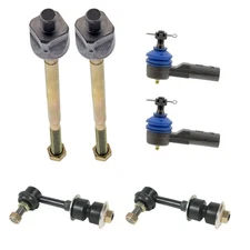 Mevotech Supreme Front Inner Outer Tie Rod Ends Sway Bar Link Kit for 240SX RWD