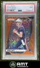 Drake Maye RC PSA 9 2024 Panini Prizm Disco New England Patriots #329 9124
