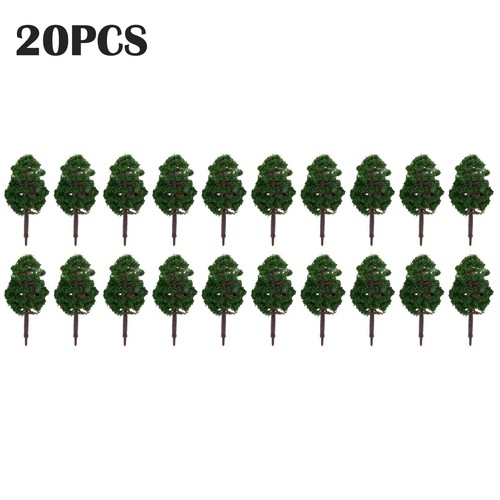 Landscape Model Trees Garden Miniature Supplies 20Pcs Scenery Railroad - Picture 10 of 24