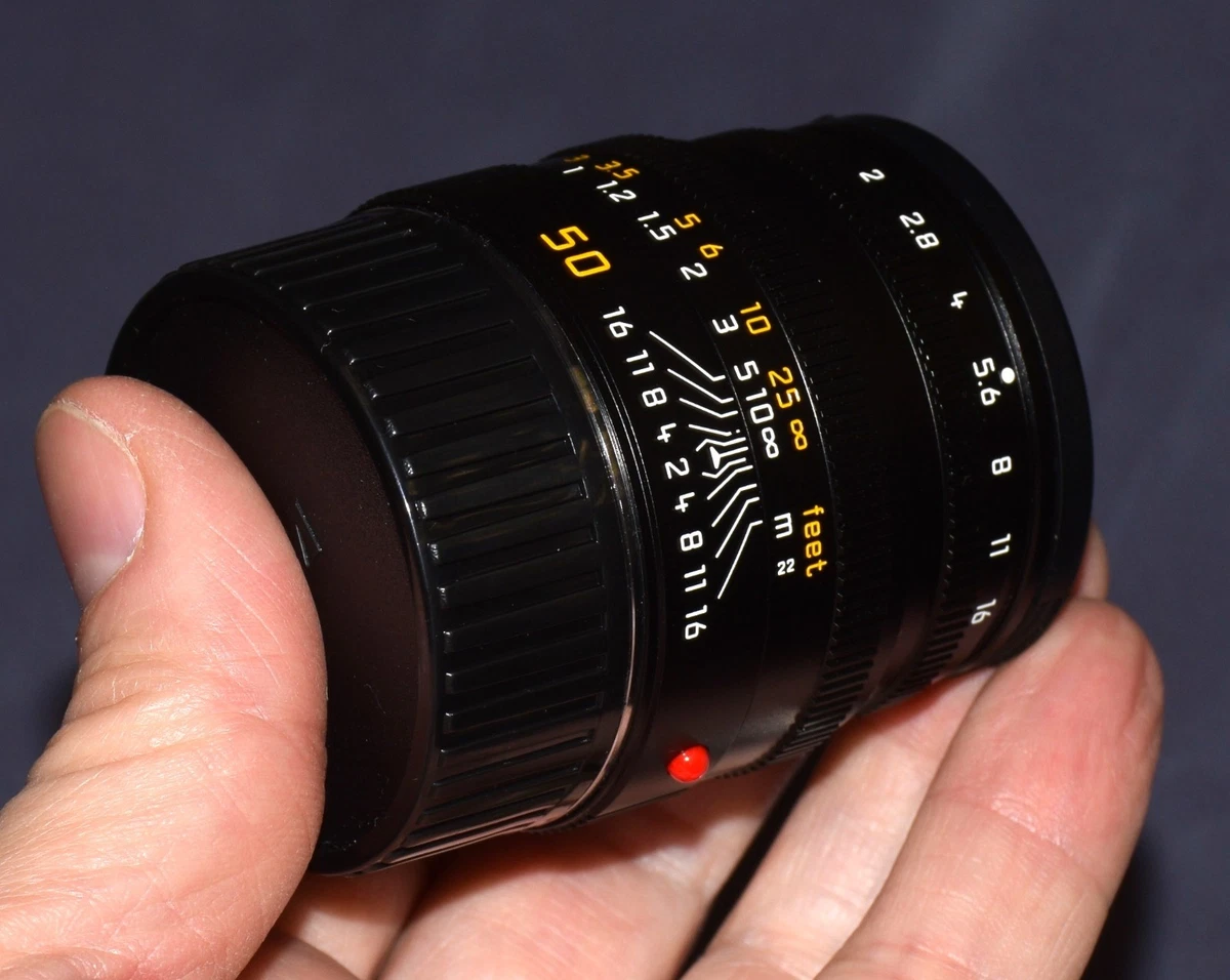 25+ Leica SUMMICRON-M 50mm Focal f/2 Camera Lenses for sale