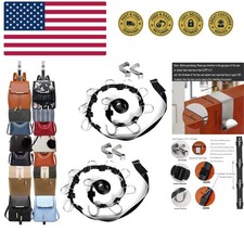 Bag-Organizer-Holder Purse Hanger - 20 Hooks for Closet and Door 2Pcs Rack fo...