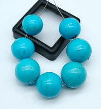 Natural Turquoise Round Beads Turquoise Smooth Round Beads Turquoise Gemstone