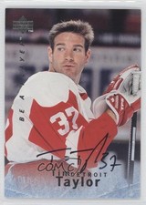 1995-96 Upper Deck Be a Player Auto Tim Taylor #S101 Auto 0a1