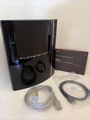 Sony PlayStation 3 CECHA01 500GB Backwards Compatible Console FW 3.55 + 4 Games