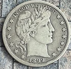 1899-S Barber Half Dollar
