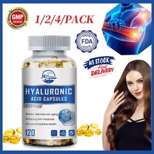480Capsules Hyaluronic Acid Complex Capsules 850mg - Reduce Wrinkles Anti Aging