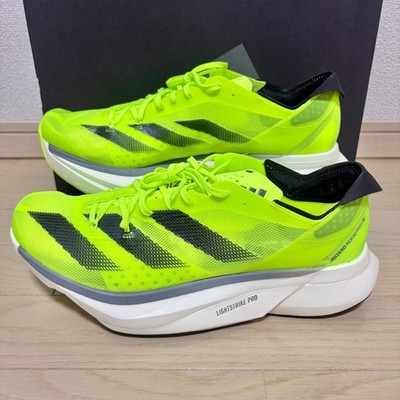 NEW adidas Adizero Adios Pro 3 Men US 10 Lucid Lemon IE1052