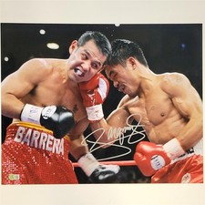 Foto firmada con autógrafo de Manny Pacquiao 16x20 ~ Beckett BAS