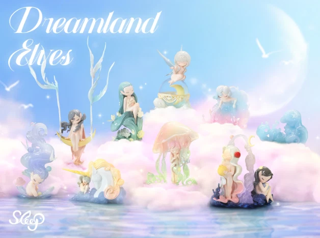 52TOYS Sleep Dreamland Elves Series Fairy Girl Blind Box Confirmed Figure Toy - Image 2 of 4