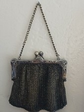 Antique Silver German Coin Purse