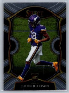 2020 Panini Select #61 Justin Jefferson