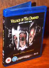 VILLAGE OF THE DAMNED Blu Ray John Carpenter Region B Christopher Reeve 1995  