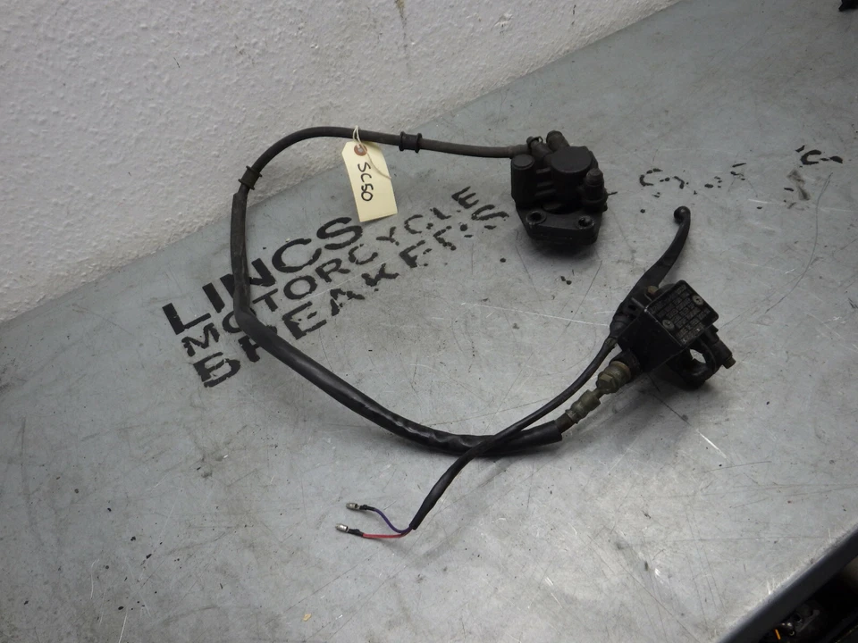 Полный суппорт переднего тормоза и главный цилиндр SACHS Speedjet R SC50 - Изображение 2 из 3