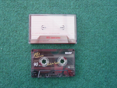 BASF Ferro Extra FE I 60 Cassette von 1995-97 /  MC Tape CC / Sammler Collection