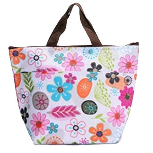 ZZKKO Sac à Déjeuner Isotherme Avec Fermeture éclair - Pour Femme Et