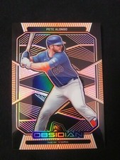 Pete Alonso Orange Etch Sp 45/50 Obsidian 2020 Chronicles Baseball.
