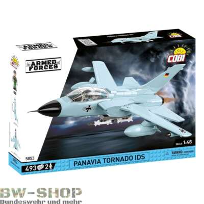 COBI-5853 KLEMMBAUSTEINE KAMPFFLUGZEUG PANAVIA TORNADO IDS BUNDESWEHR FLUGZEUG