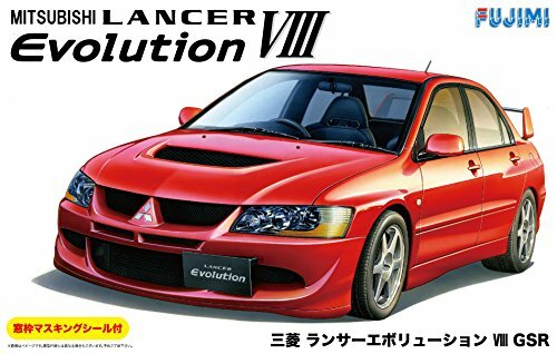 1/24 inch-up 180 Mitsubishi Lancer Evolution VIII GSR Model Kit JAPAN IMPORT