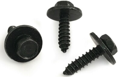 20x Sechskant Blechschraube Schraube für BMW 4,8 x 19 mm 9904288 schwarz