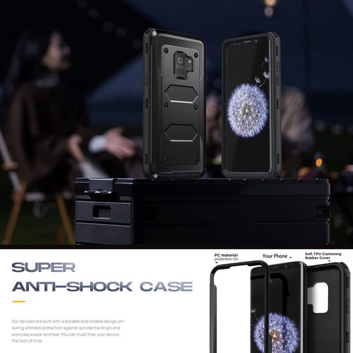Für Samsung Galaxy S9 / S9 Plus Hülle Stoßfest Robust Gummi Case / Zubehör - Bild 63 von 64