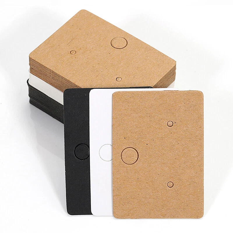 Cardboard earring display cards deals
